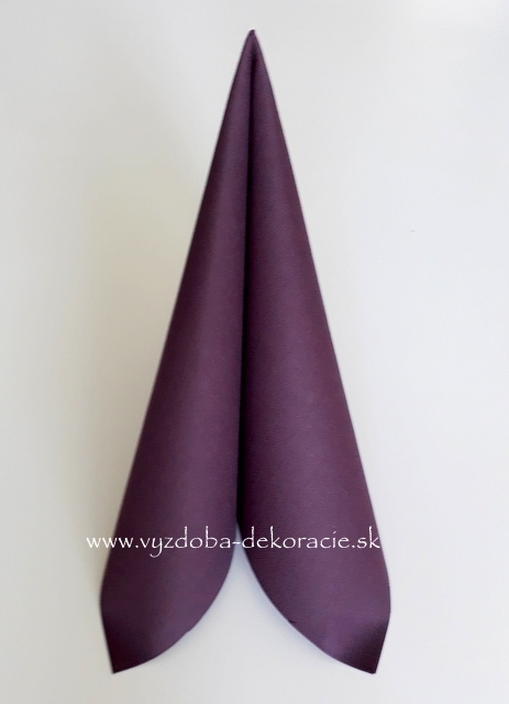 SERVÍTKY netkaný textil - FIALOVÉ 