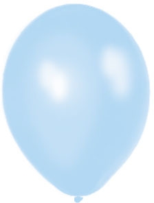 Balóny SVETLO MODRÉ (10 ks)
