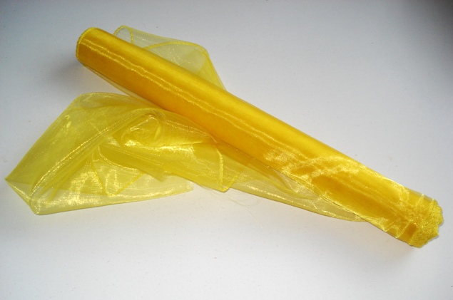 Organza 39 cm ŽLTÁ 