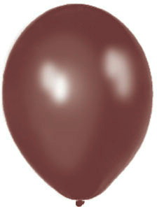 Balóny HNEDÉ (10 ks)