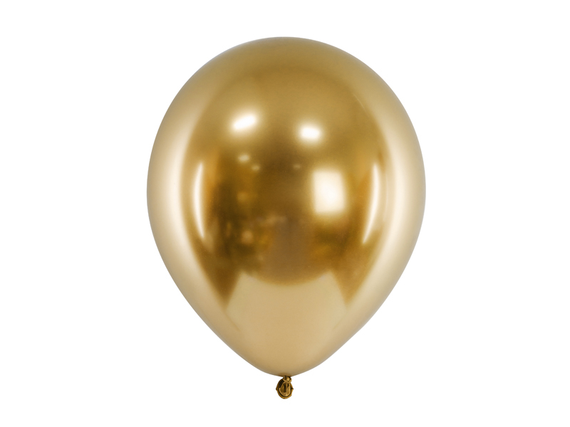 Balóny - metal gold (10 ks)