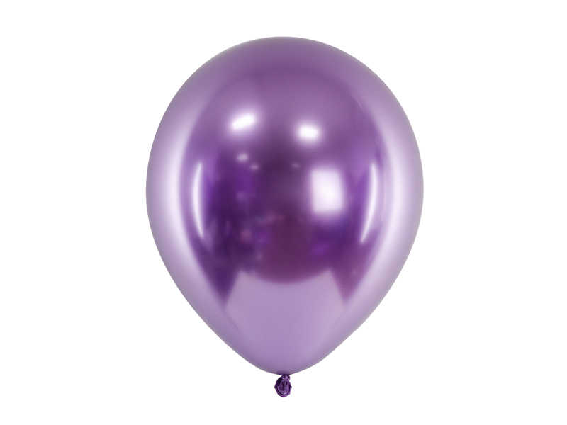 Balóny - metal violet (10 ks)