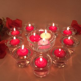 Valentínska plávajúca sviečka - ČERVENÁ