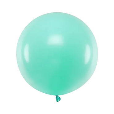 Balón pastelový Light mint 60cm