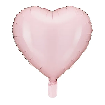 Balón fóliový SRDCE 45cm ružový