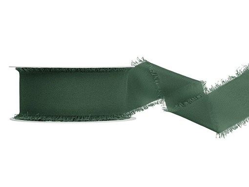 Hodvábna stuha 4cm/10m bottle green