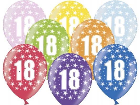 Balón "18" (10ks)