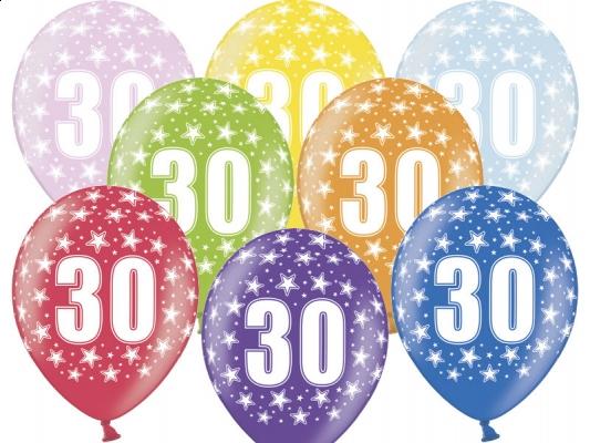 Balóny "30" (10ks)