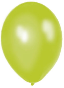 Balóny ZELENÉ JABLKO (10 ks)