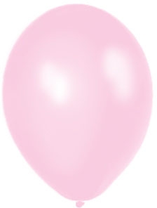 Balóny SVETLO RUŽOVÉ (10 ks)